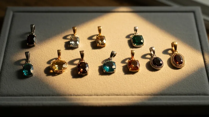 Materiaux Et Montures Pendentif Pierre Precieuse
